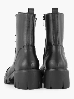 Sale Zwarte Veterboot Kinderen Jongensschoenen