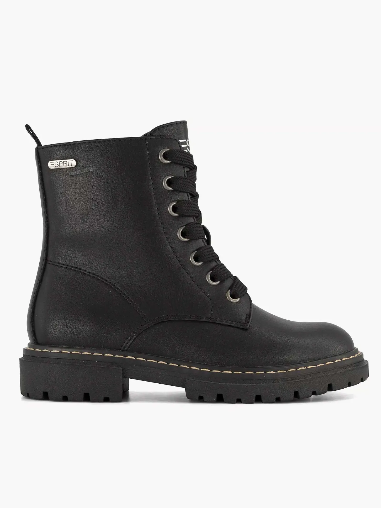 Discount Zwarte Veterboot Kinderen Babyschoenen