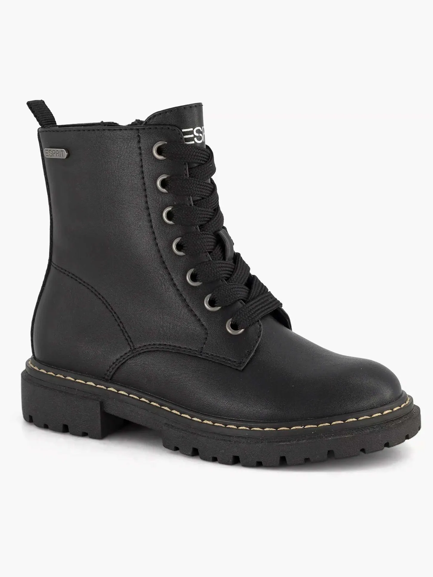 Discount Zwarte Veterboot Kinderen Babyschoenen