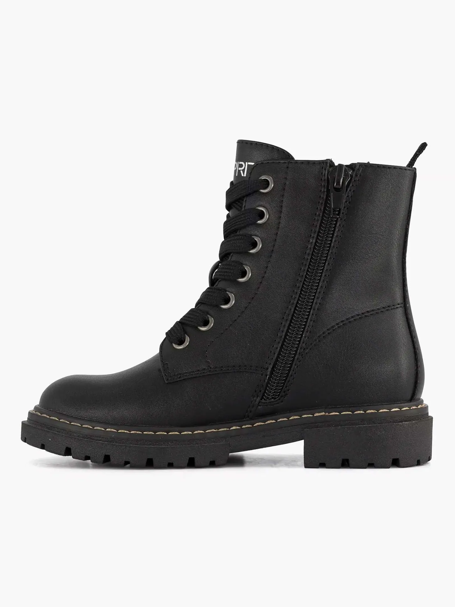 Discount Zwarte Veterboot Kinderen Babyschoenen