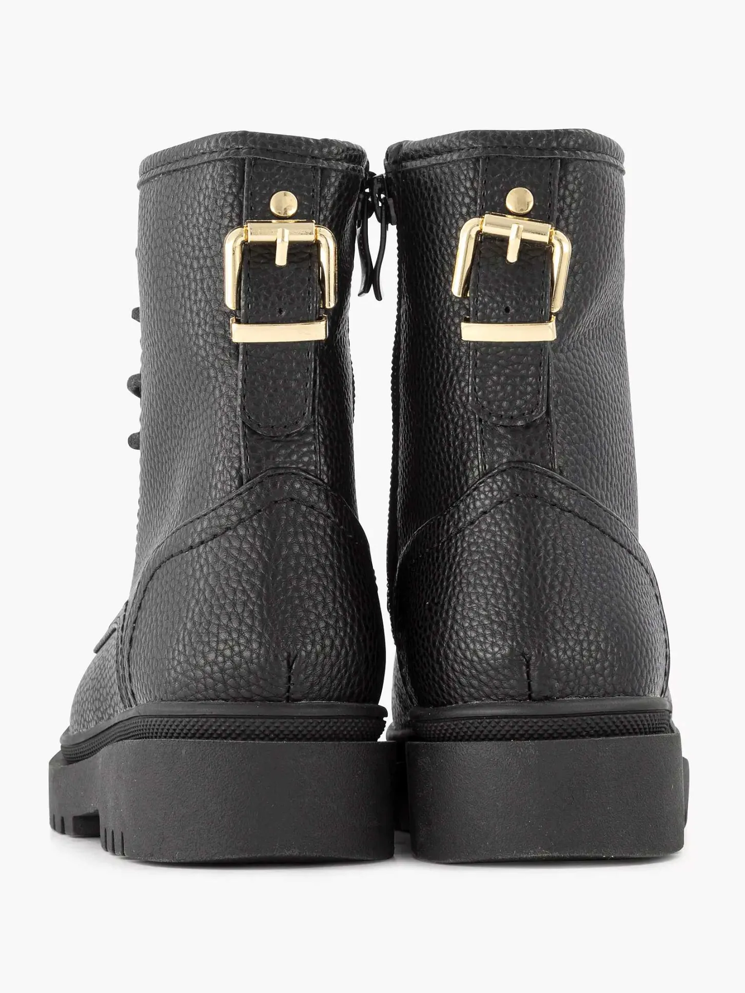 Outlet Zwarte Veterboot Kinderen Jongensschoenen