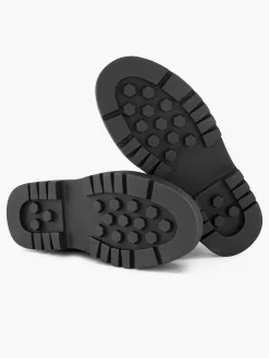 Outlet Zwarte Veterboot Kinderen Jongensschoenen