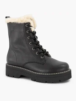 New Zwarte Veterboot Kinderen Babyschoenen