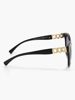Clearance Zwarte Zonnebril Dames Online Exclusive Accessoires