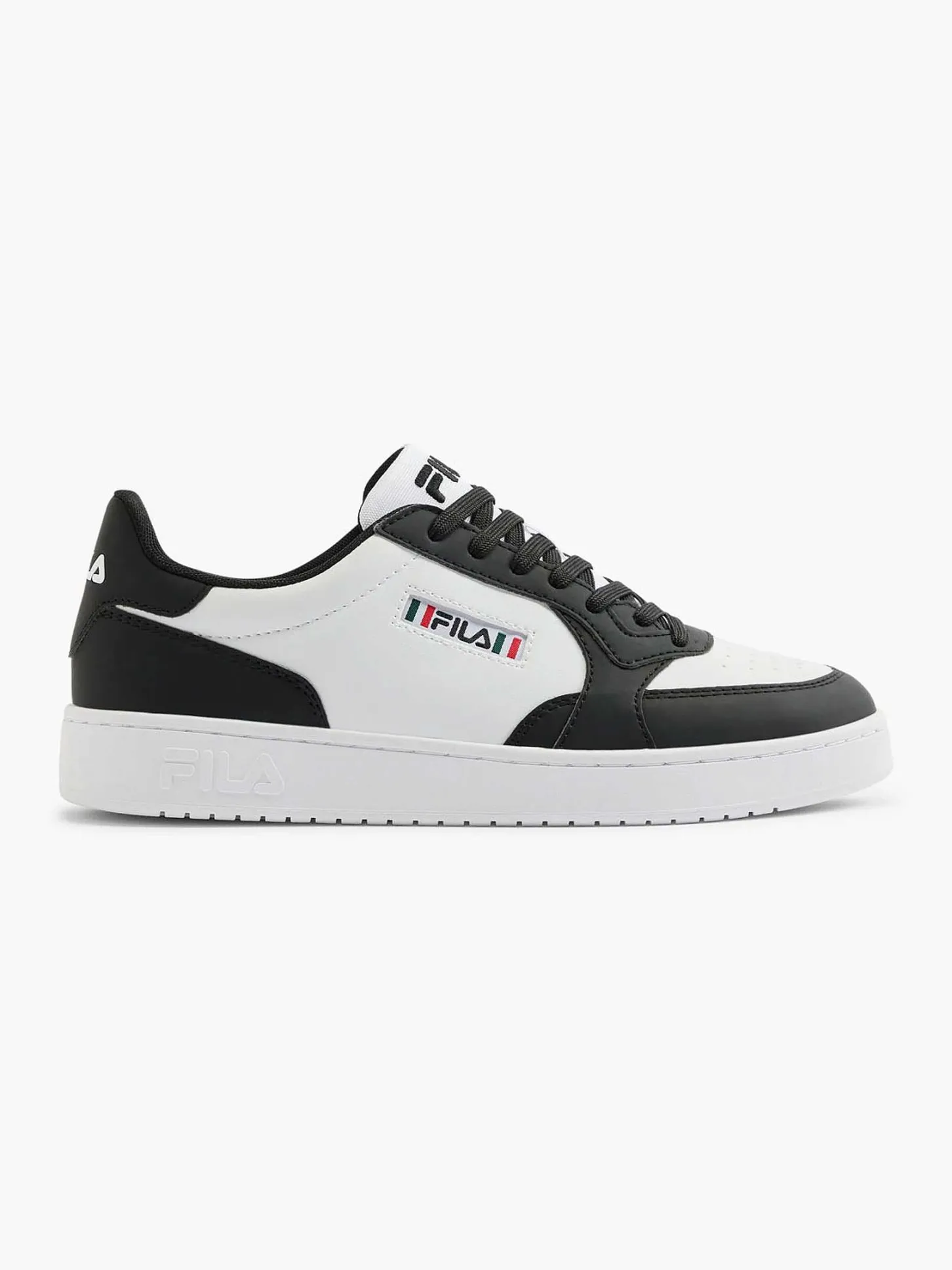 Discount Zwart/Witte Sneaker Heren Sneakers