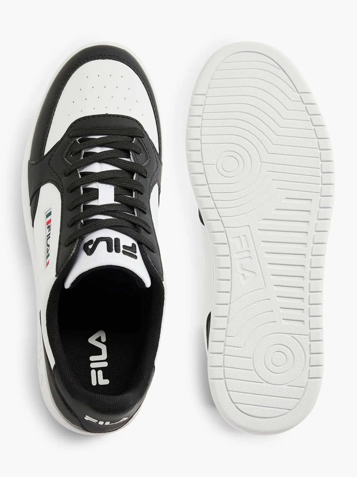 Discount Zwart/Witte Sneaker Heren Sneakers