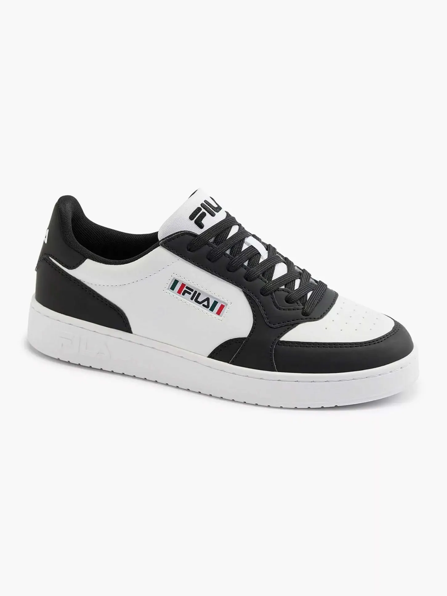 Discount Zwart/Witte Sneaker Heren Sneakers